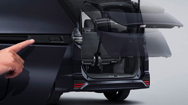 New Dashing Power Back Door With Side Button